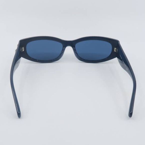 COACH HC8302BU 5480/55 New Dark Navy/Navy Authentic Women's Sunglasses - Picture 7 of 9